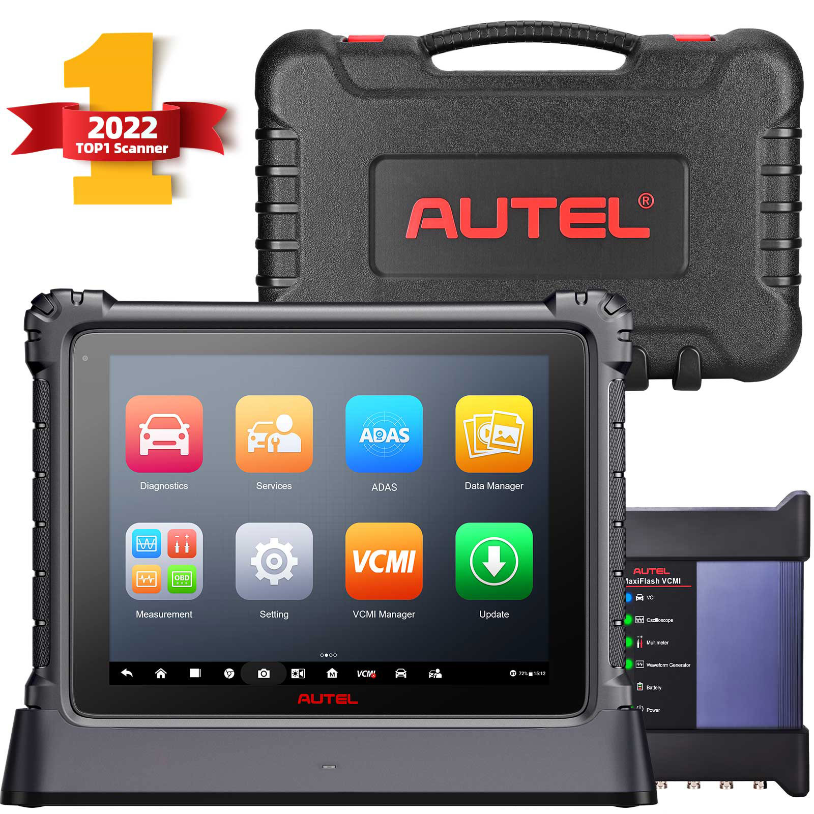 Autel Maxisys Ultra Intelligent Automotive Full Systems Diagnostic Tool  With MaxiFlash VCMI