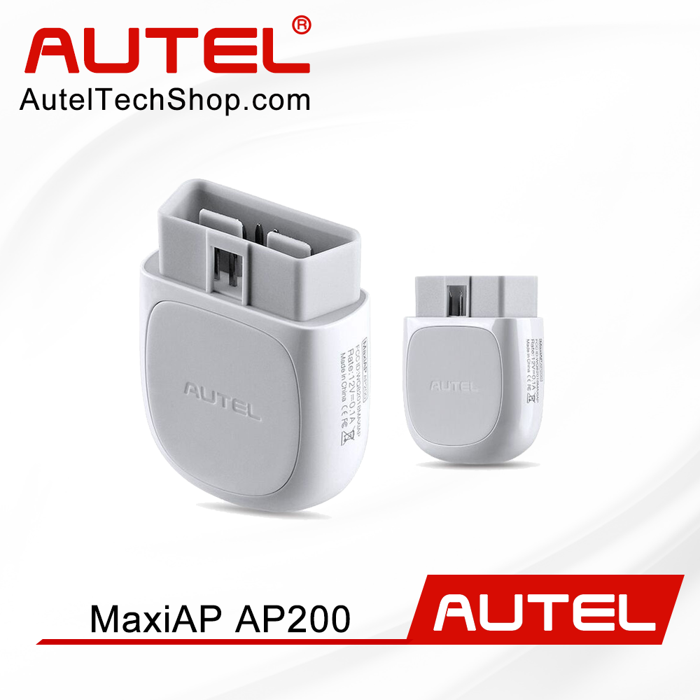 AUTEL MaxiAP AP200H Wireless Bluetooth OBD2 Scanner for All Vehicles Work  on iOS and Android –