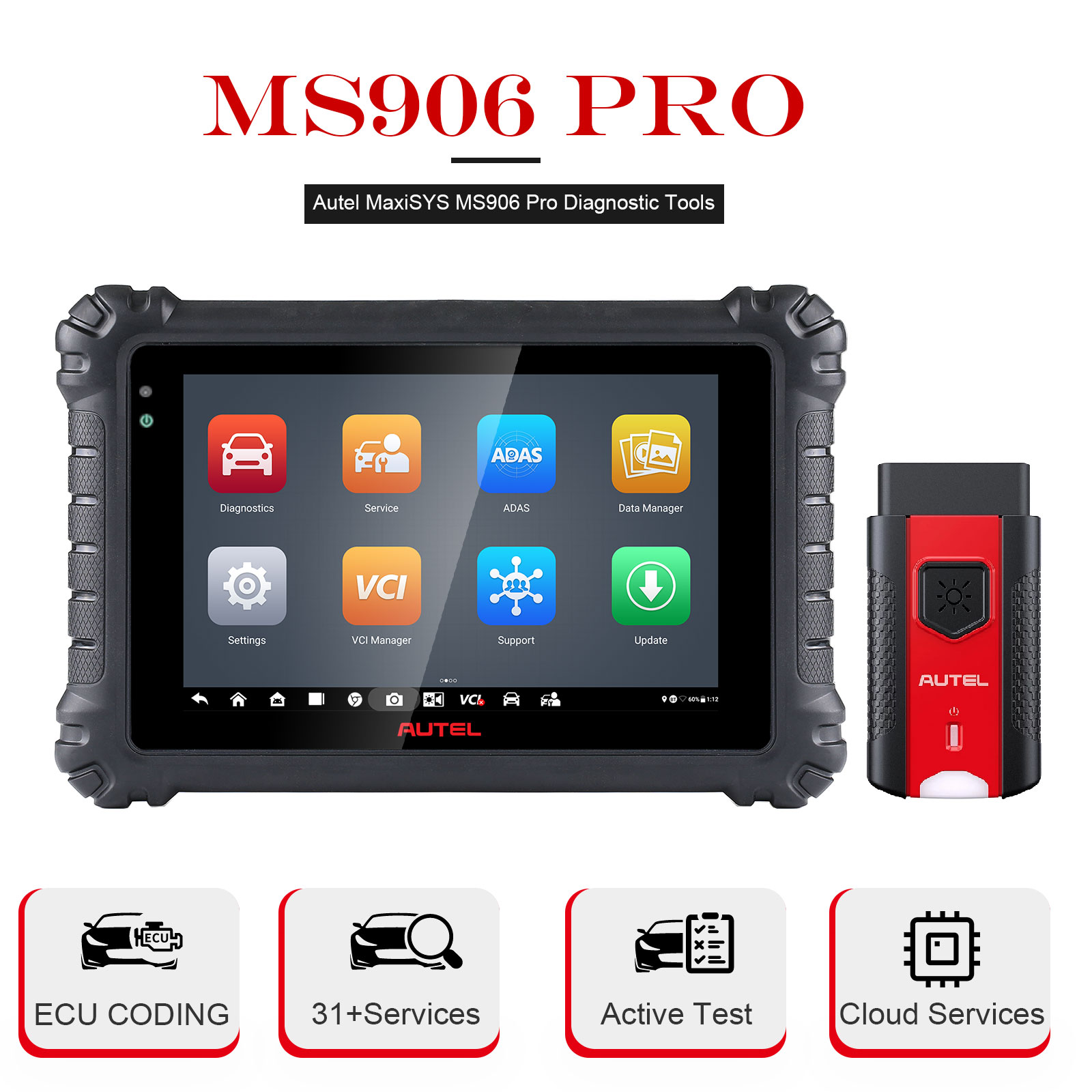 2024 Autel MaxiSYS MS906 Pro MS906PRO Tablet Full System
